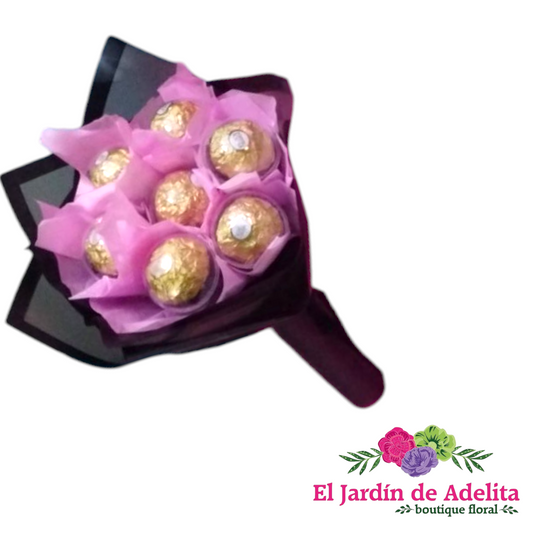 Mini ramo de chocolates ferrero Roche